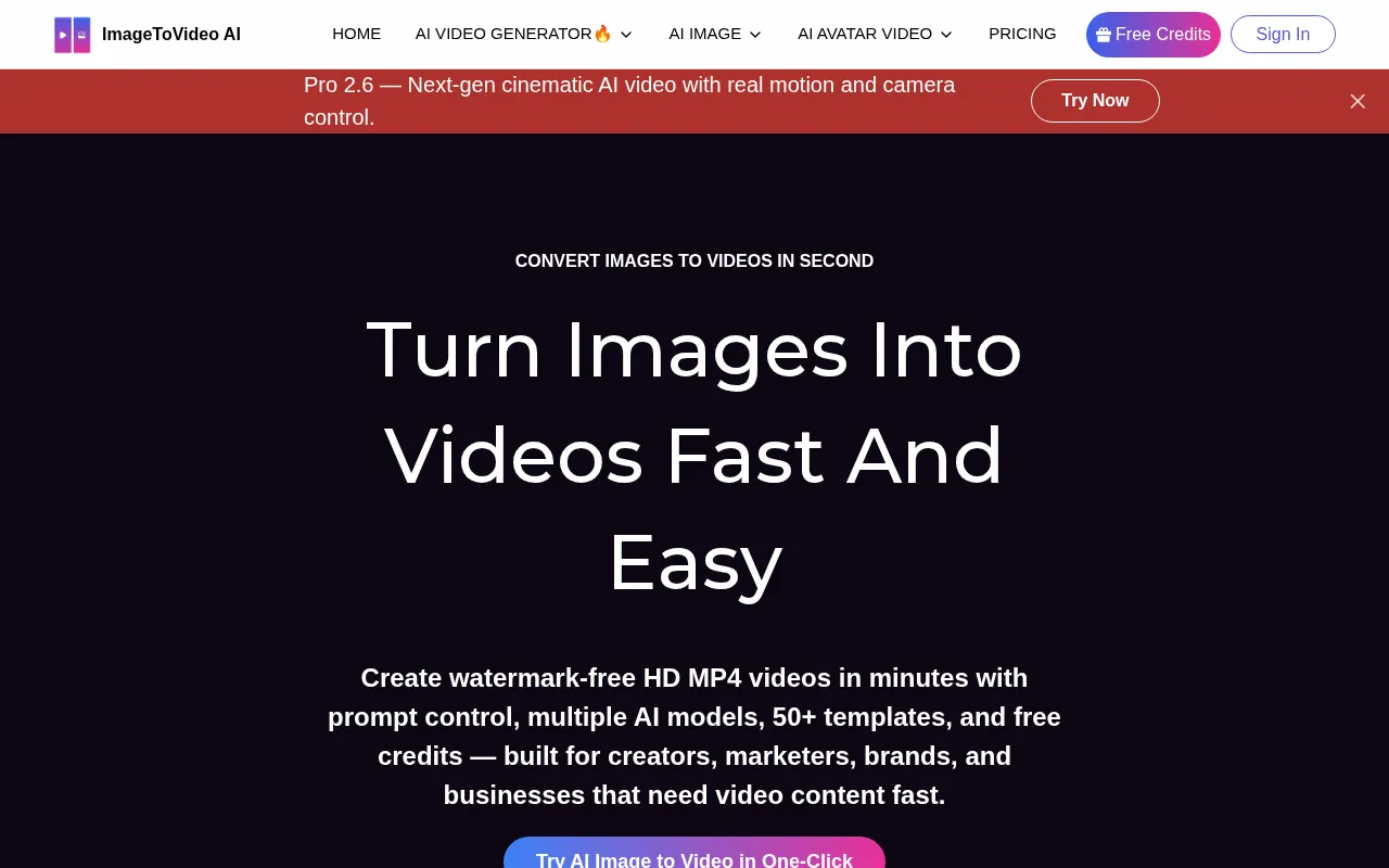 ImageToVideo AI - — preview screenshot