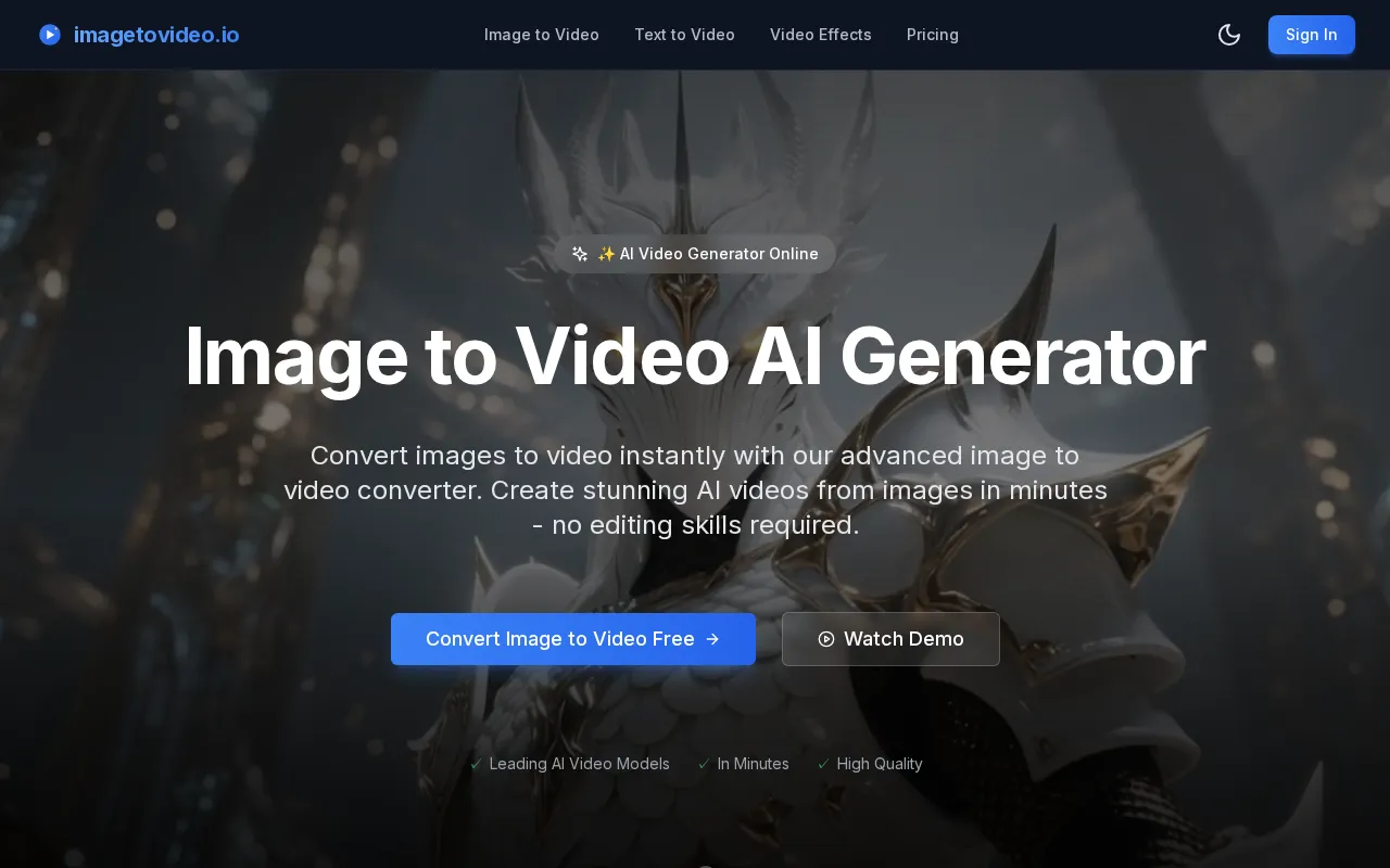 Imagetovideo — preview screenshot