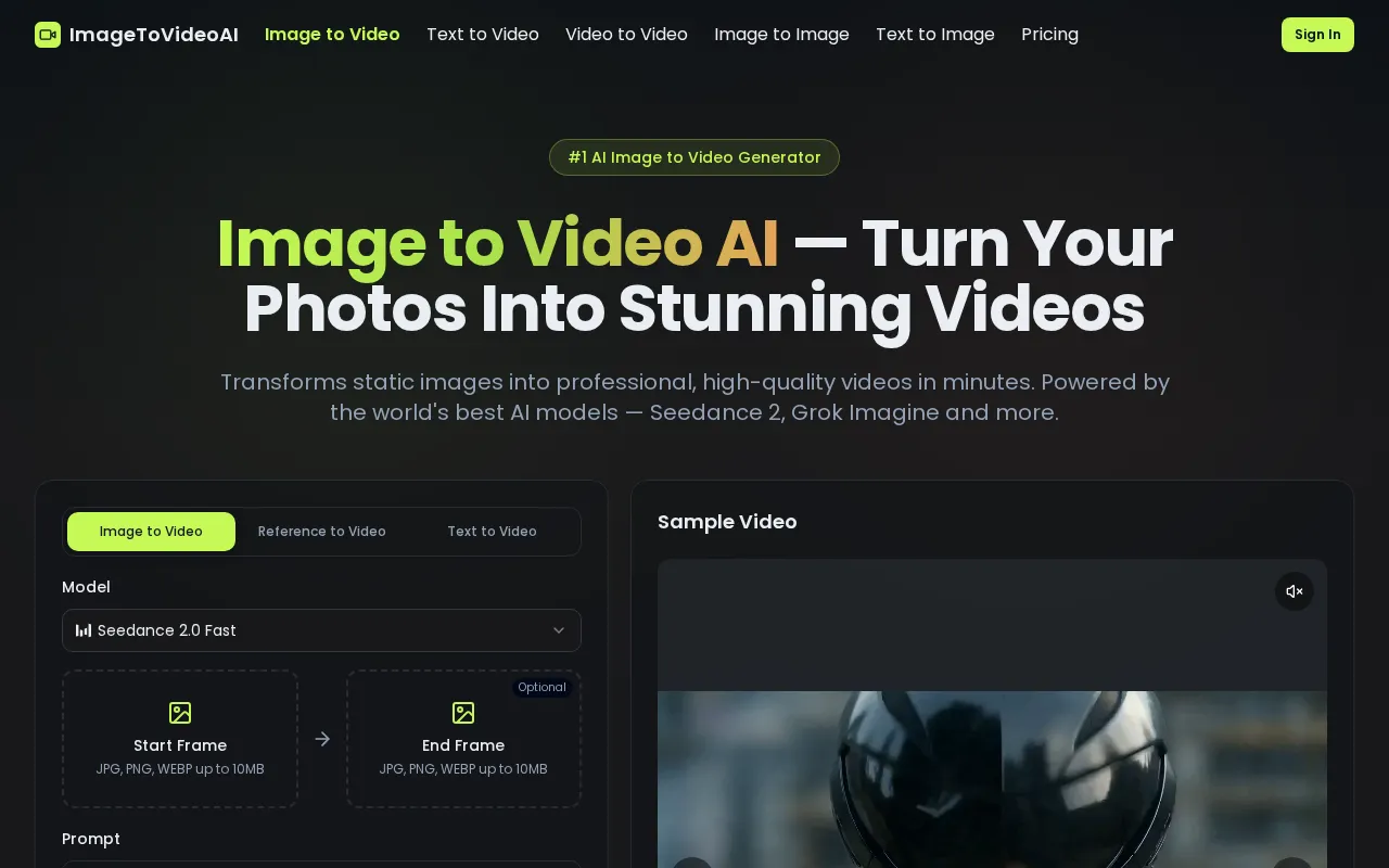 ImageToVideoAI — preview screenshot