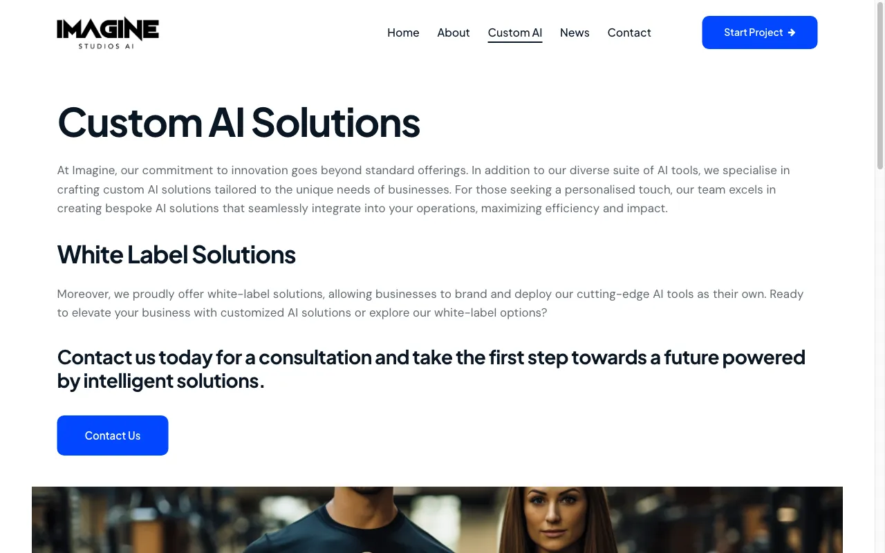 Imagine Studios Ai — pricing page
