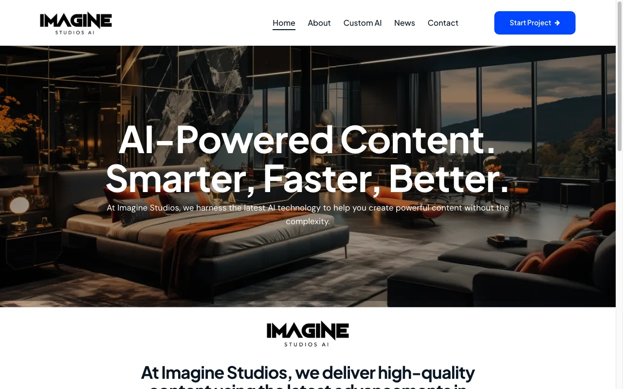 Imagine Studios Ai — preview screenshot