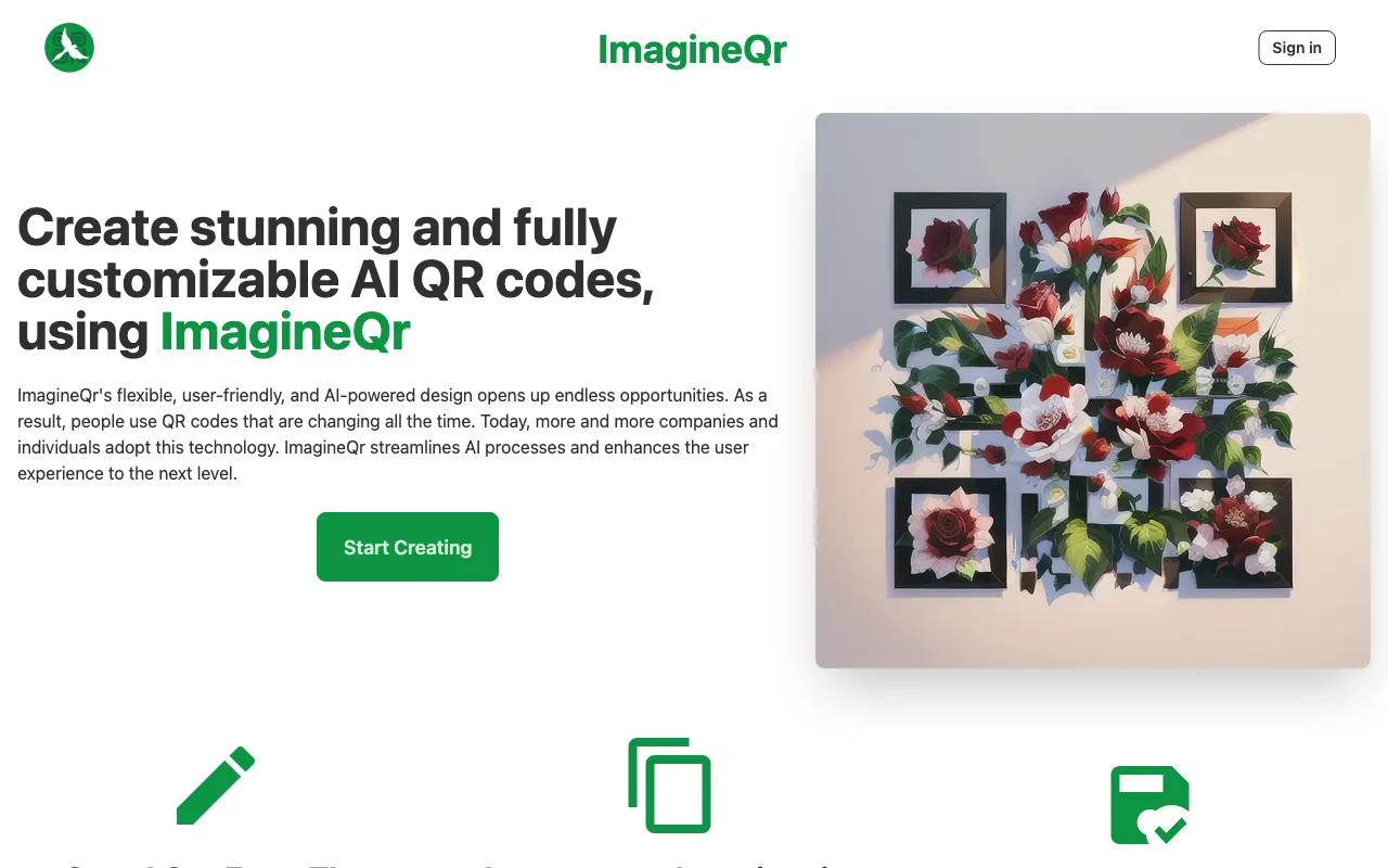 ImagineQr — preview screenshot