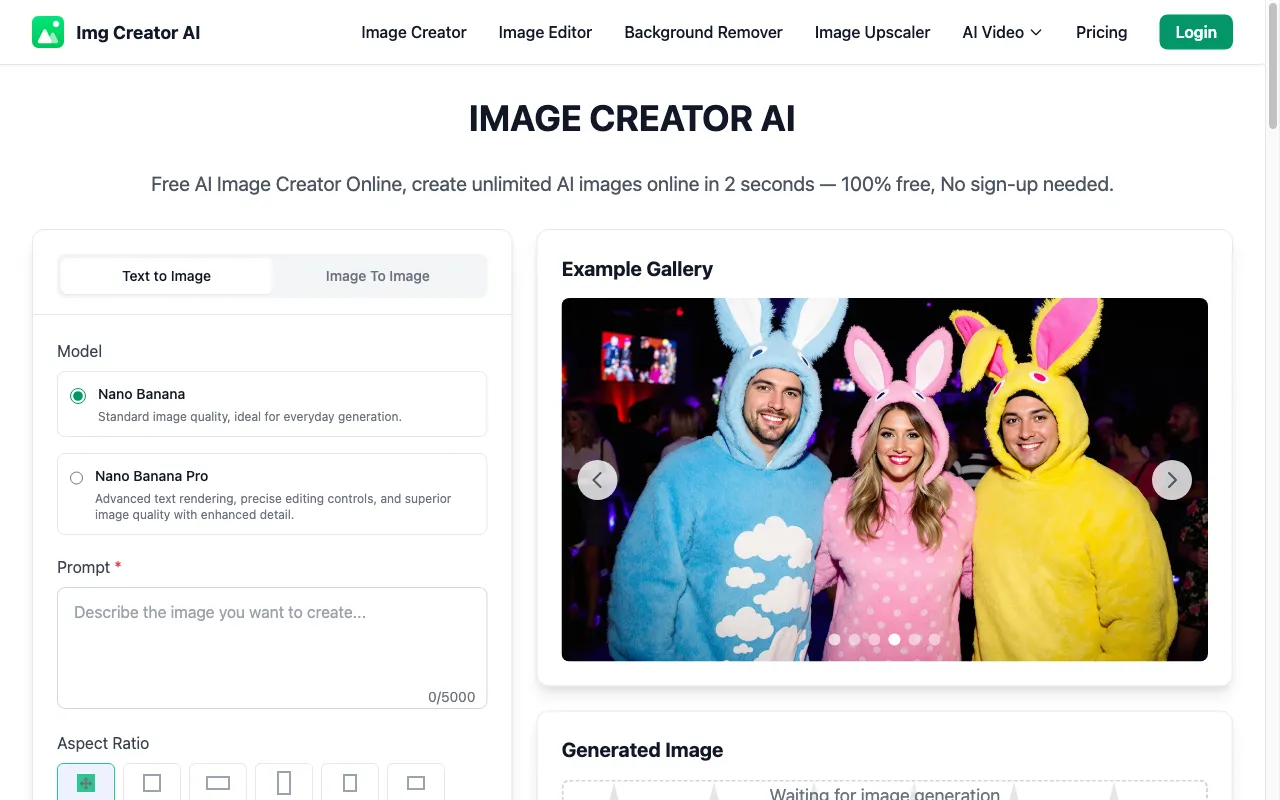 Img Creator AI — preview screenshot