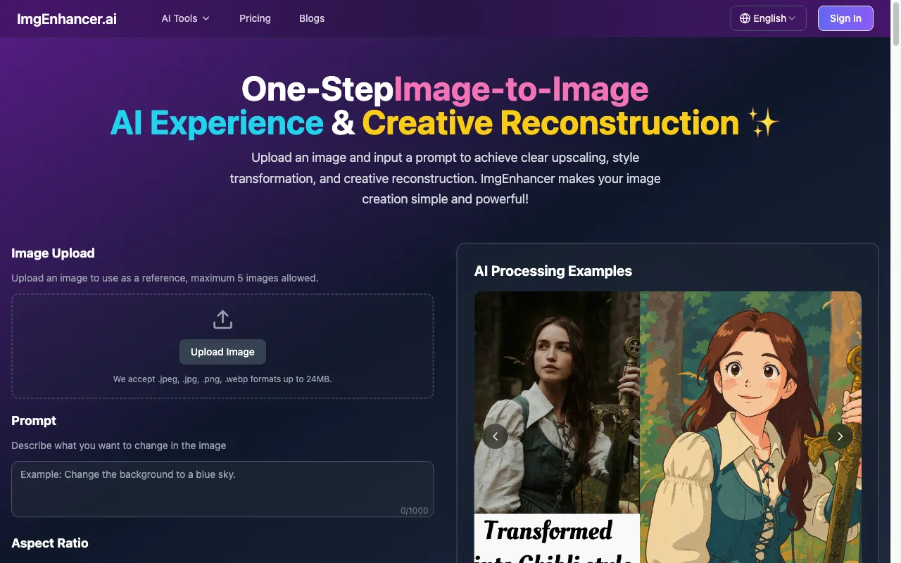 imgenhancer — preview screenshot
