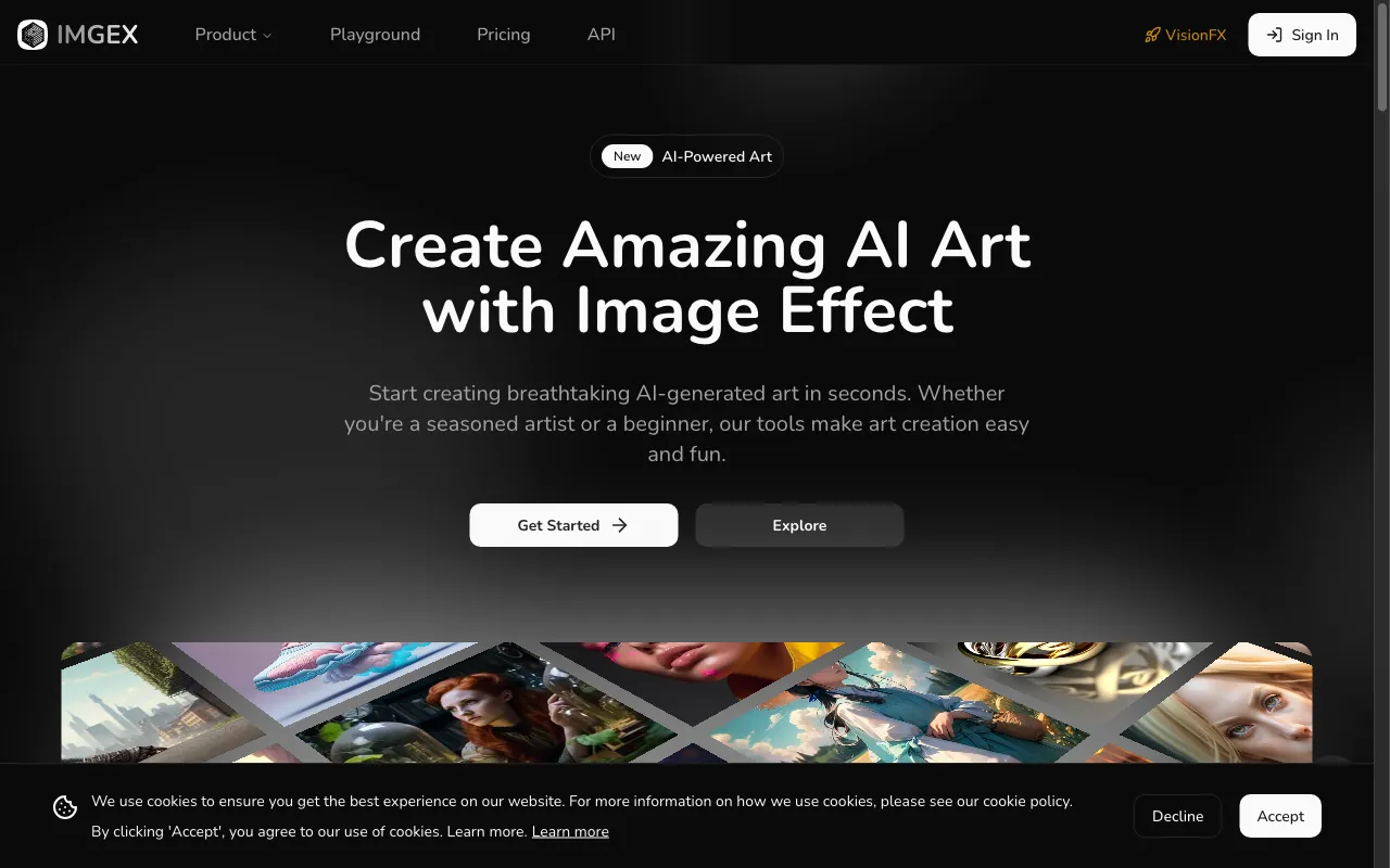 Imgex AI — preview screenshot