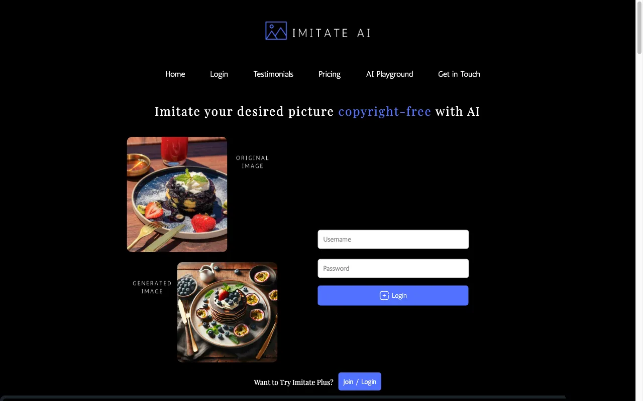 imipics.ai — preview screenshot