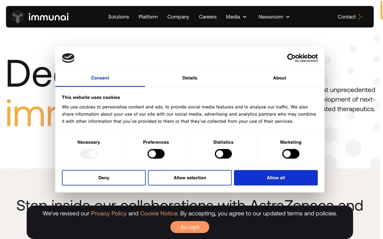 Immunai — preview screenshot
