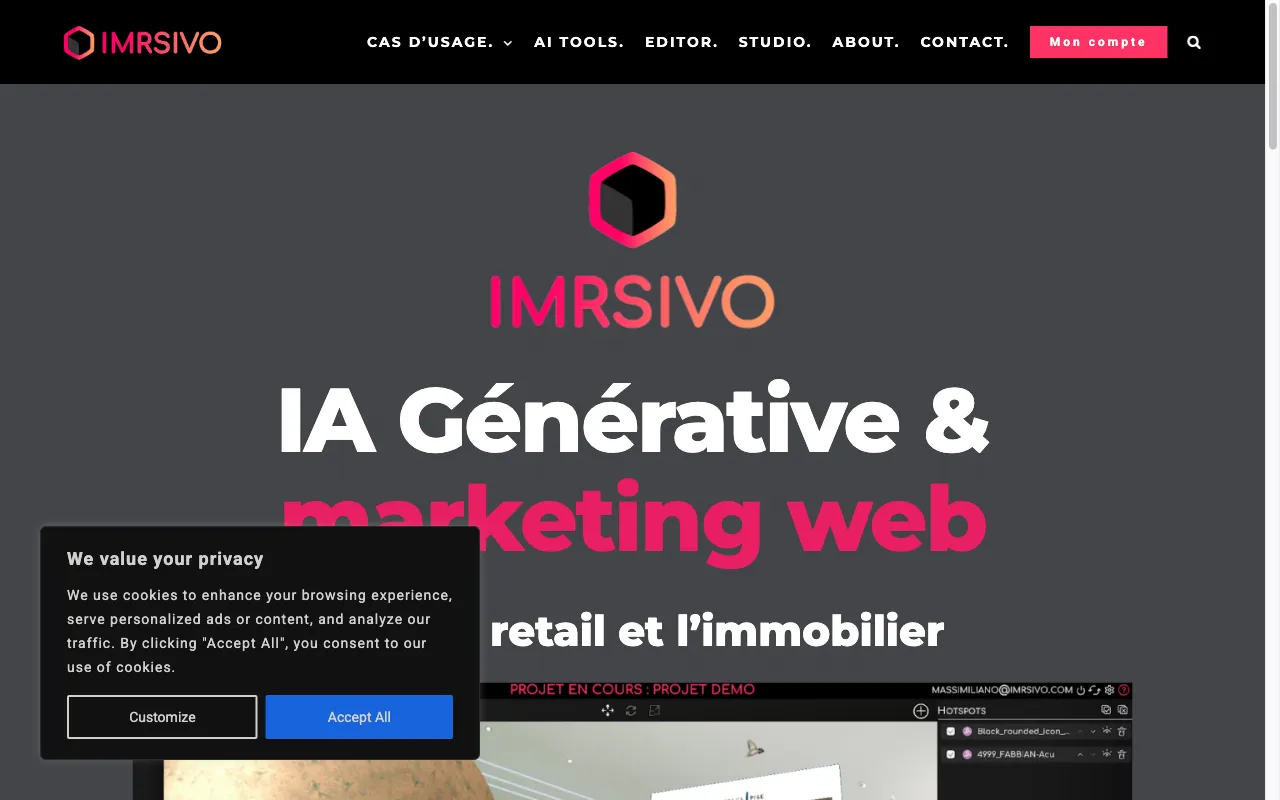 IMRSIVO — preview screenshot