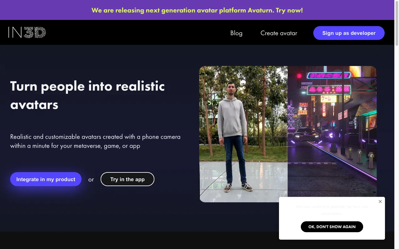 In3D — preview screenshot