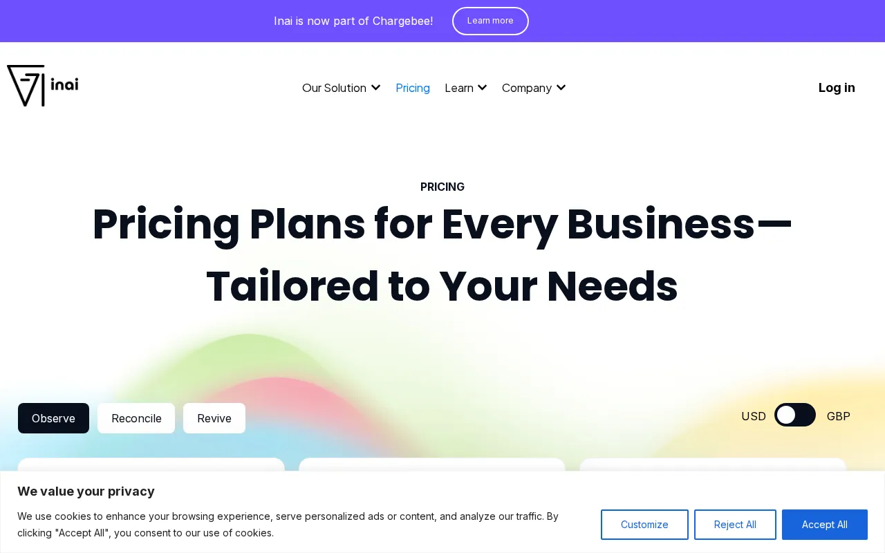 inai — pricing page