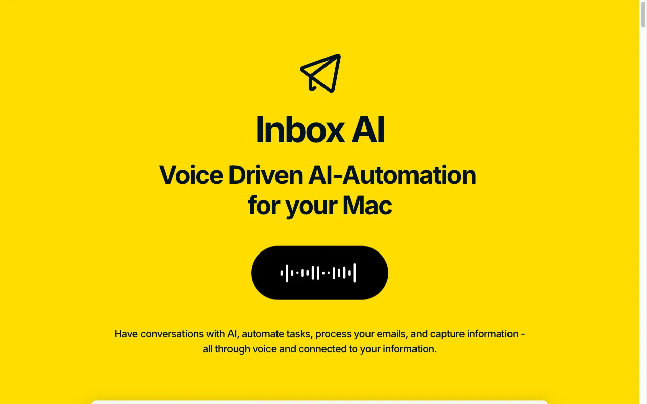 Inbox AI — preview screenshot