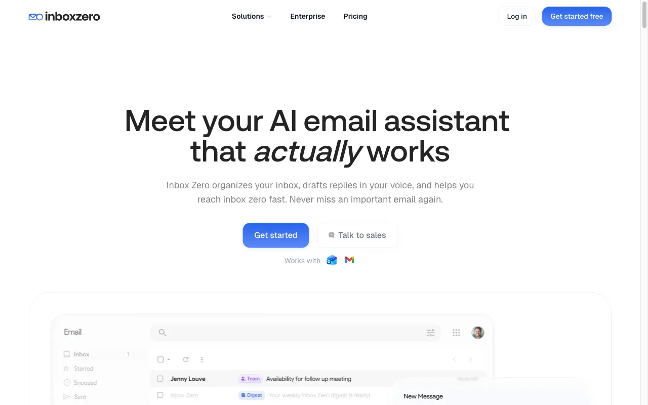 Inbox Zero — preview screenshot