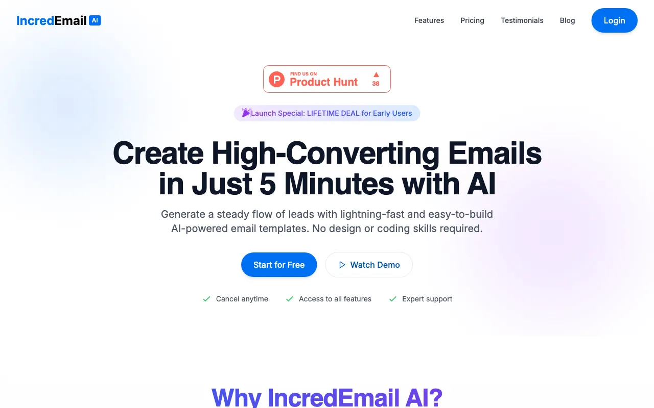 IncredEmail AI — preview screenshot