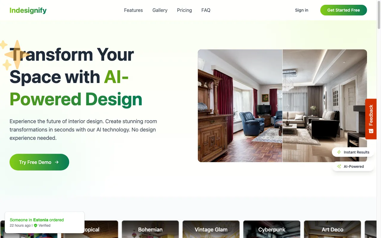 Indesignify — preview screenshot