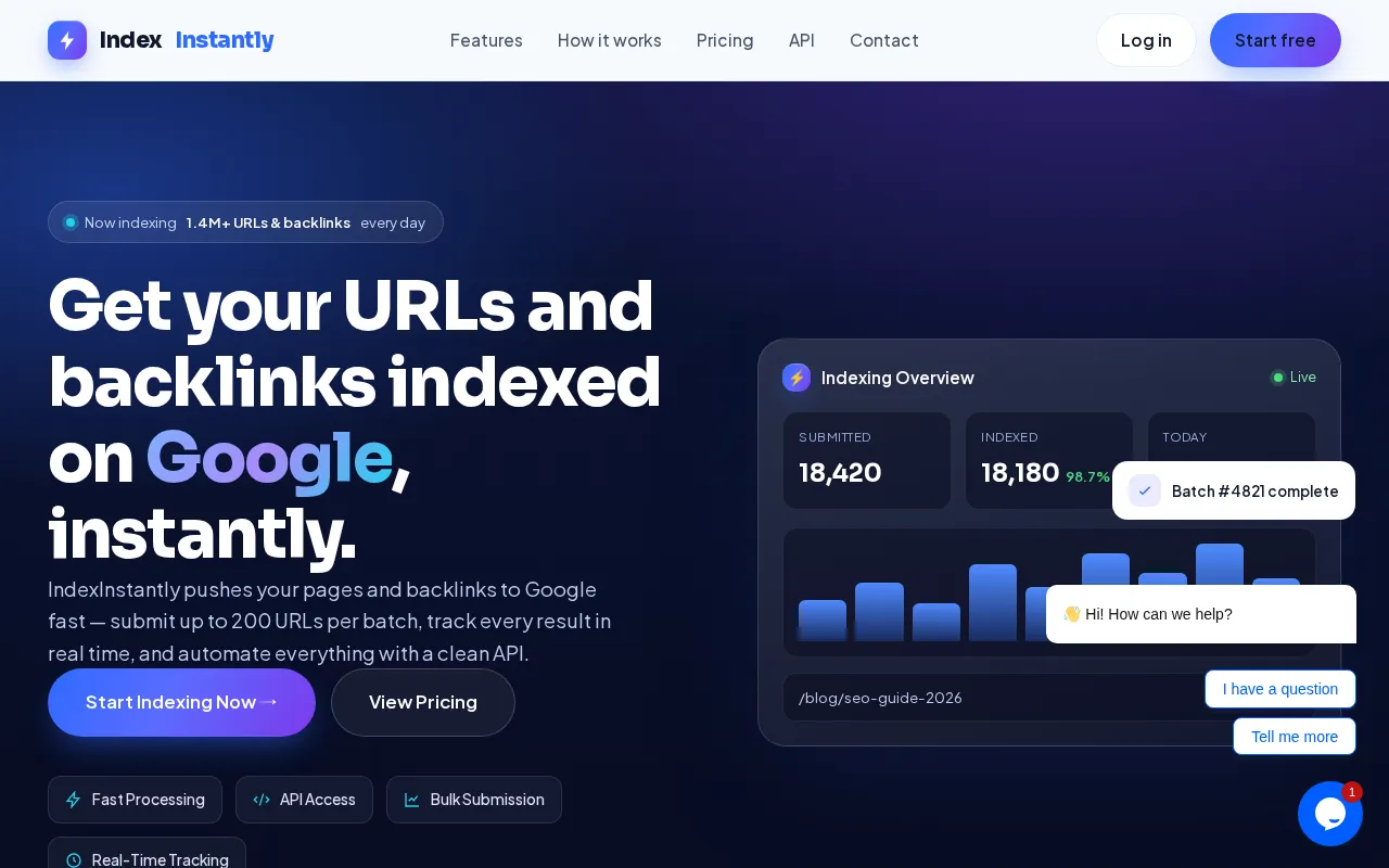 Indexinstantly — preview screenshot