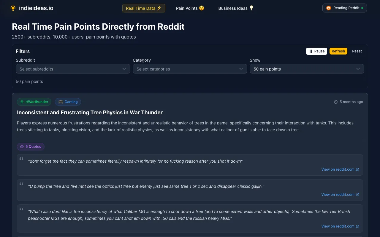 indieideas.io — preview screenshot