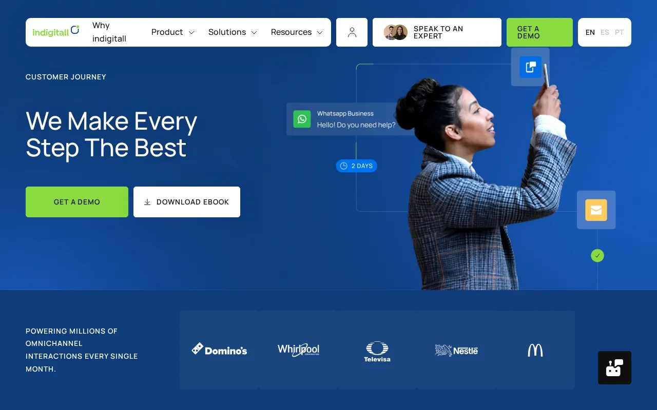 indigitall — preview screenshot