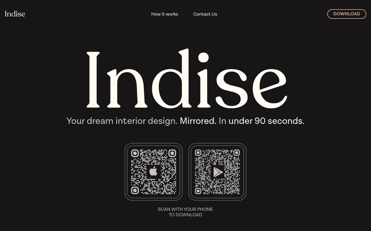 Indise — preview screenshot