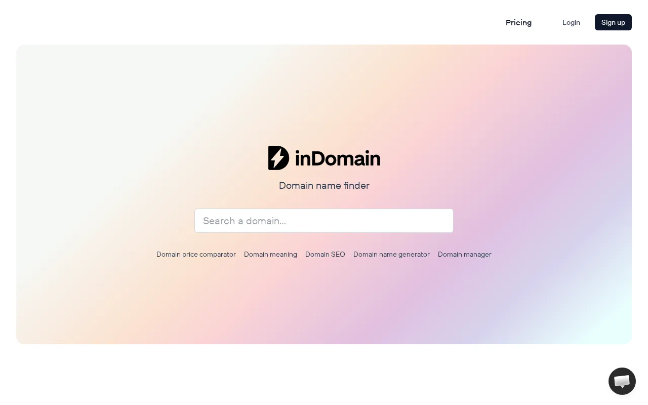 inDomain — preview screenshot