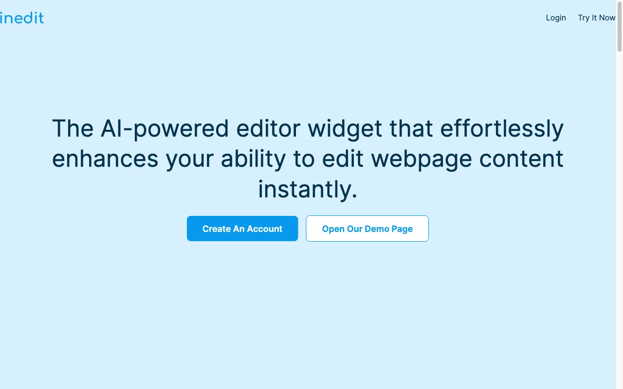inedit — preview screenshot