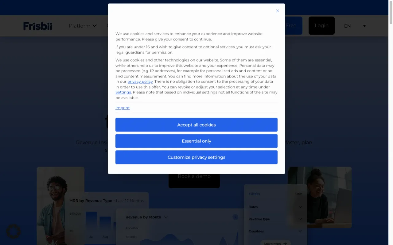 Frisbii — preview screenshot
