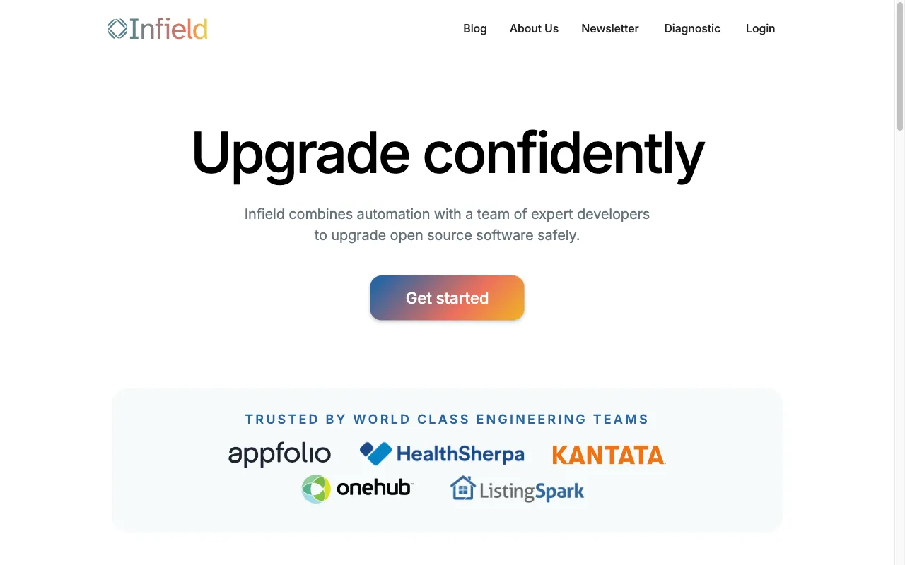 Infield — preview screenshot