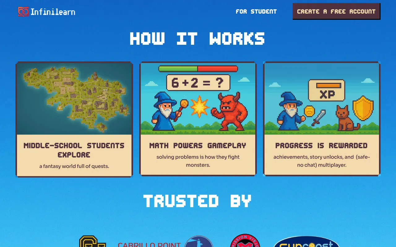 Infinilearn — preview screenshot