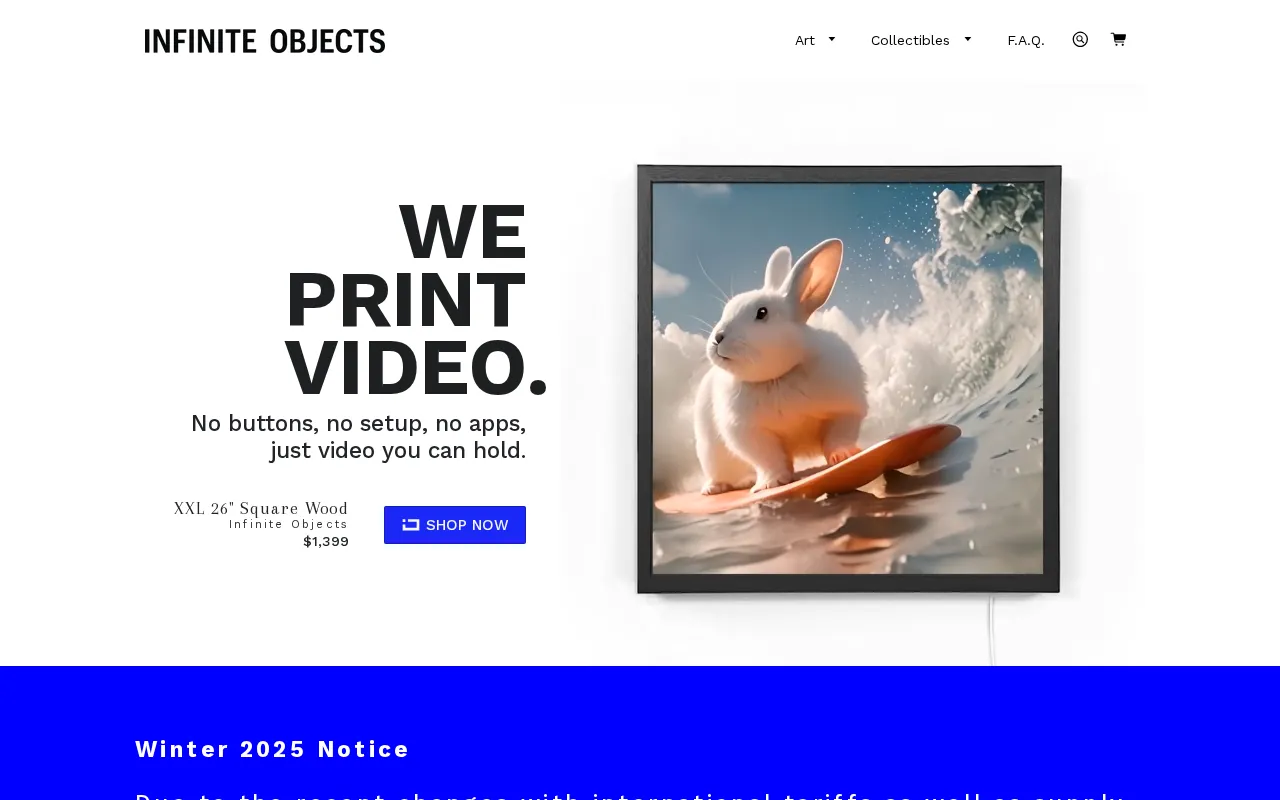 Infinite Objects — preview screenshot