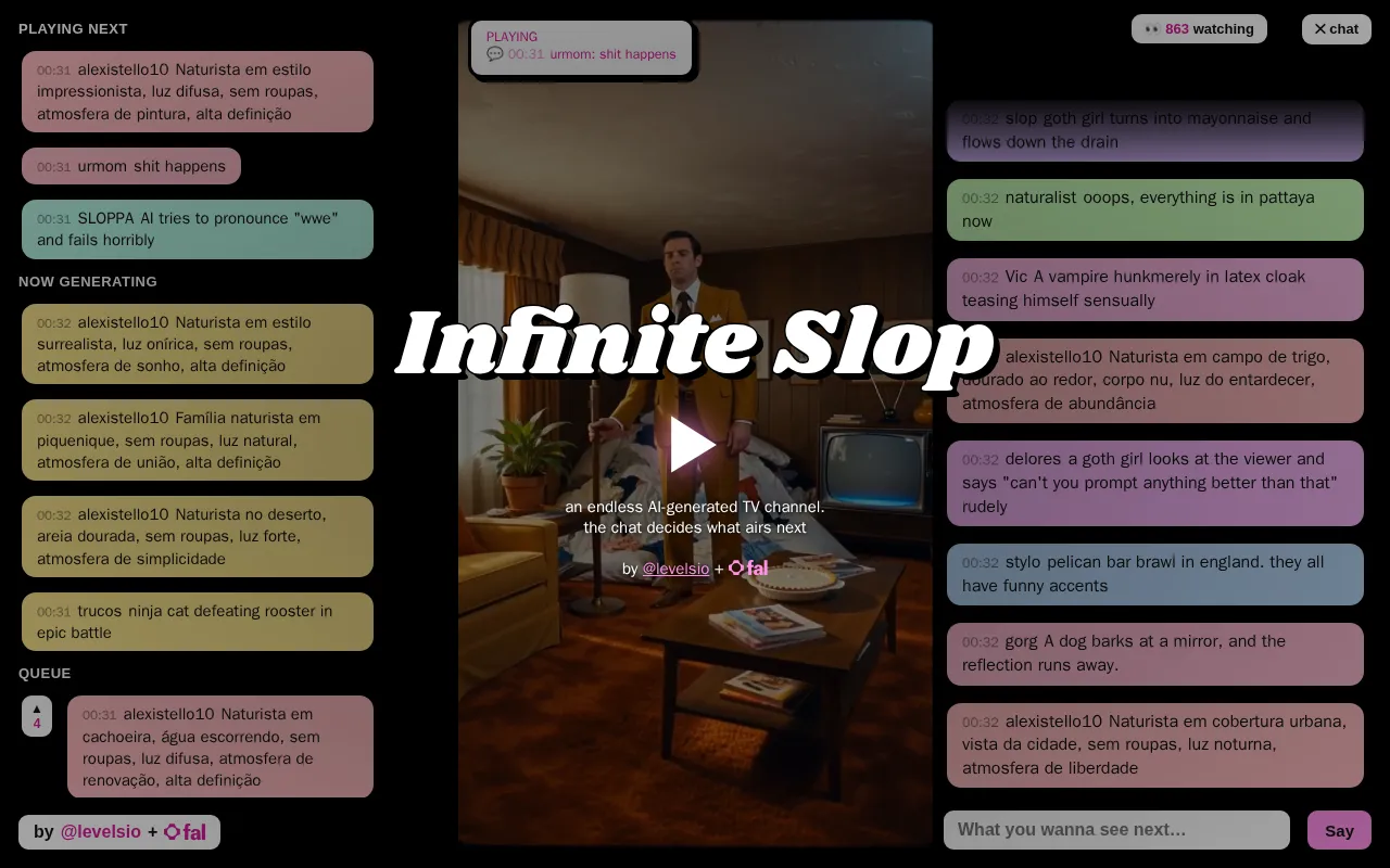 Infinite Slop — preview screenshot