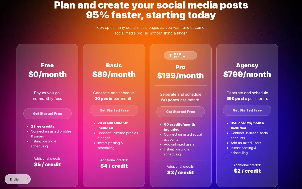 Infinite∞Tools — pricing page