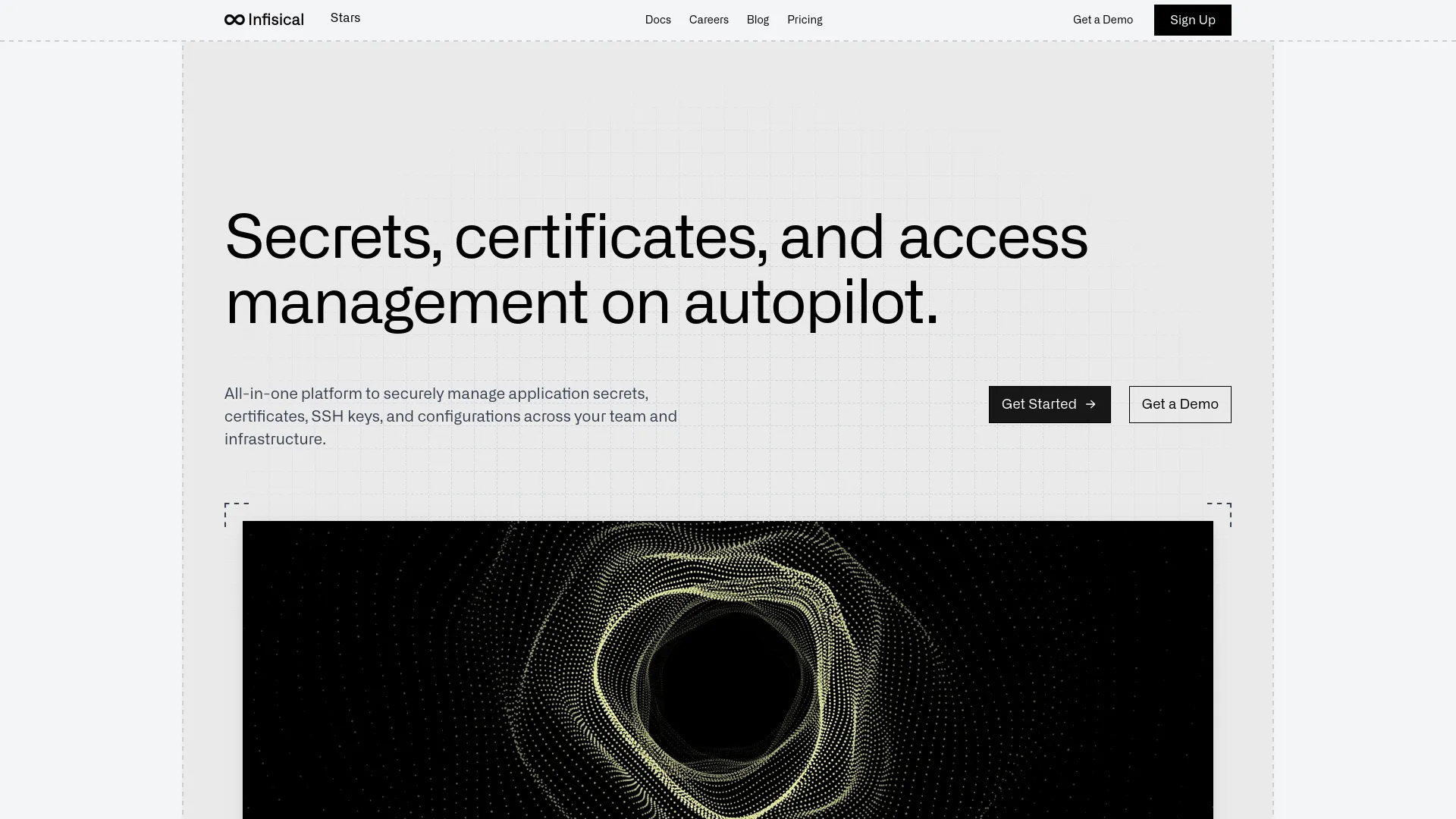 Infisical — preview screenshot