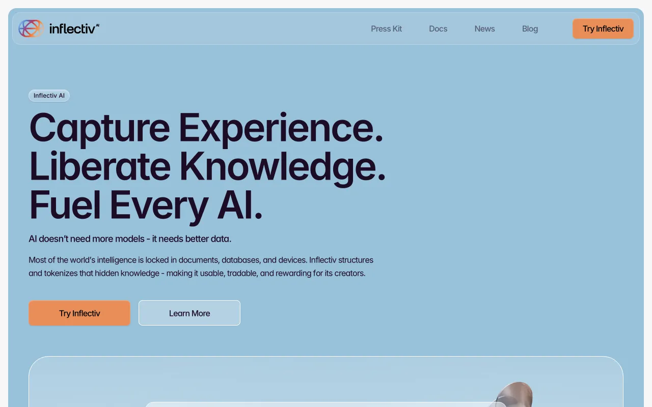 Inflectiv.ai — preview screenshot
