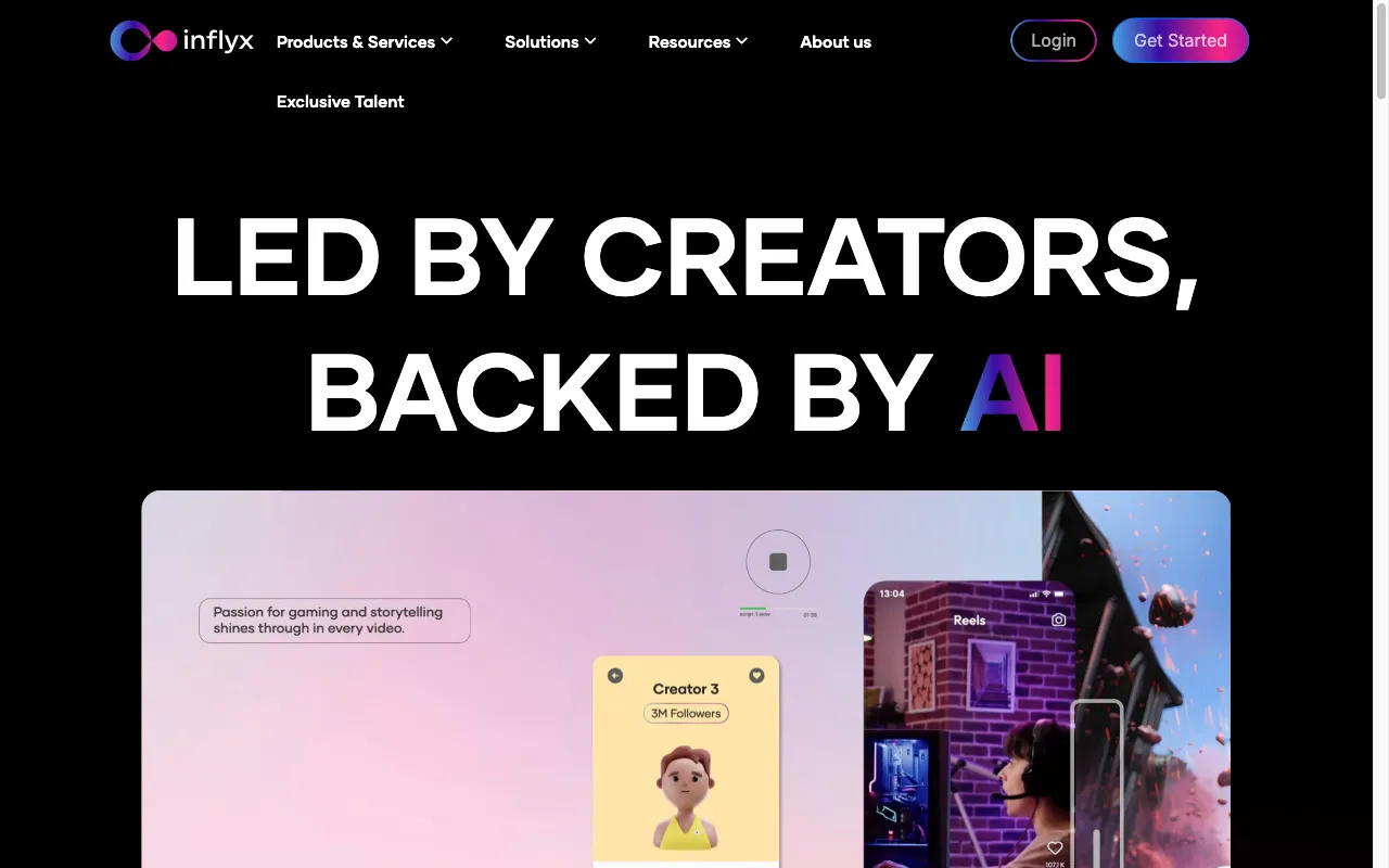 Inflyx — preview screenshot