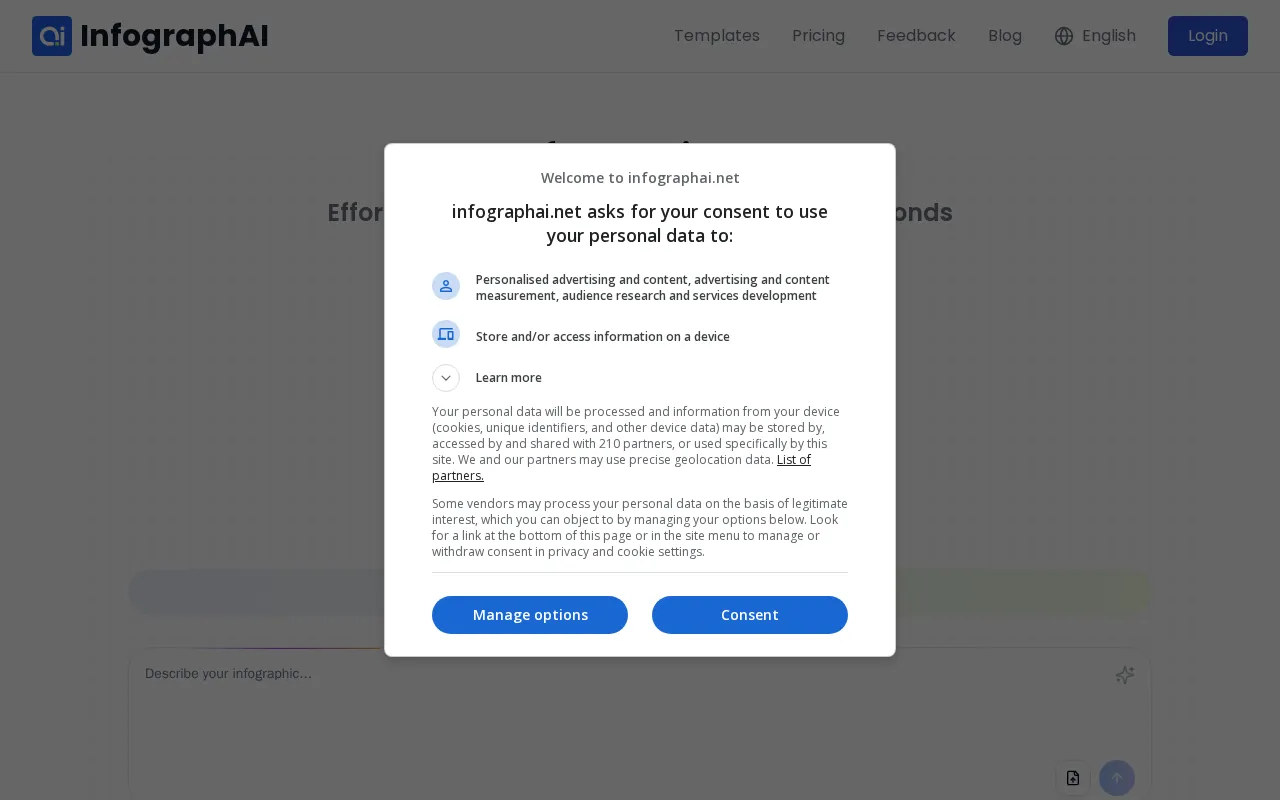 InfographAI — preview screenshot