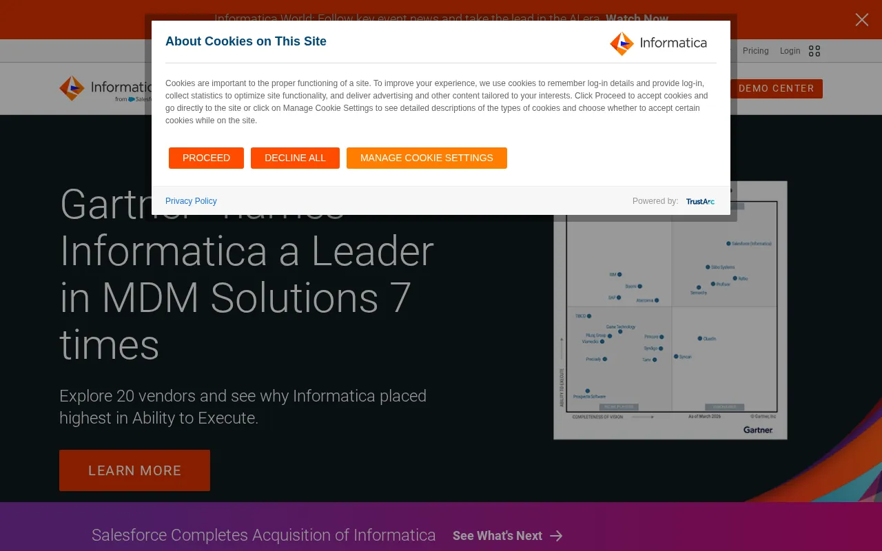 Informatica — preview screenshot