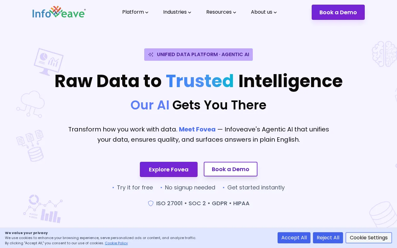 Infoveave — preview screenshot