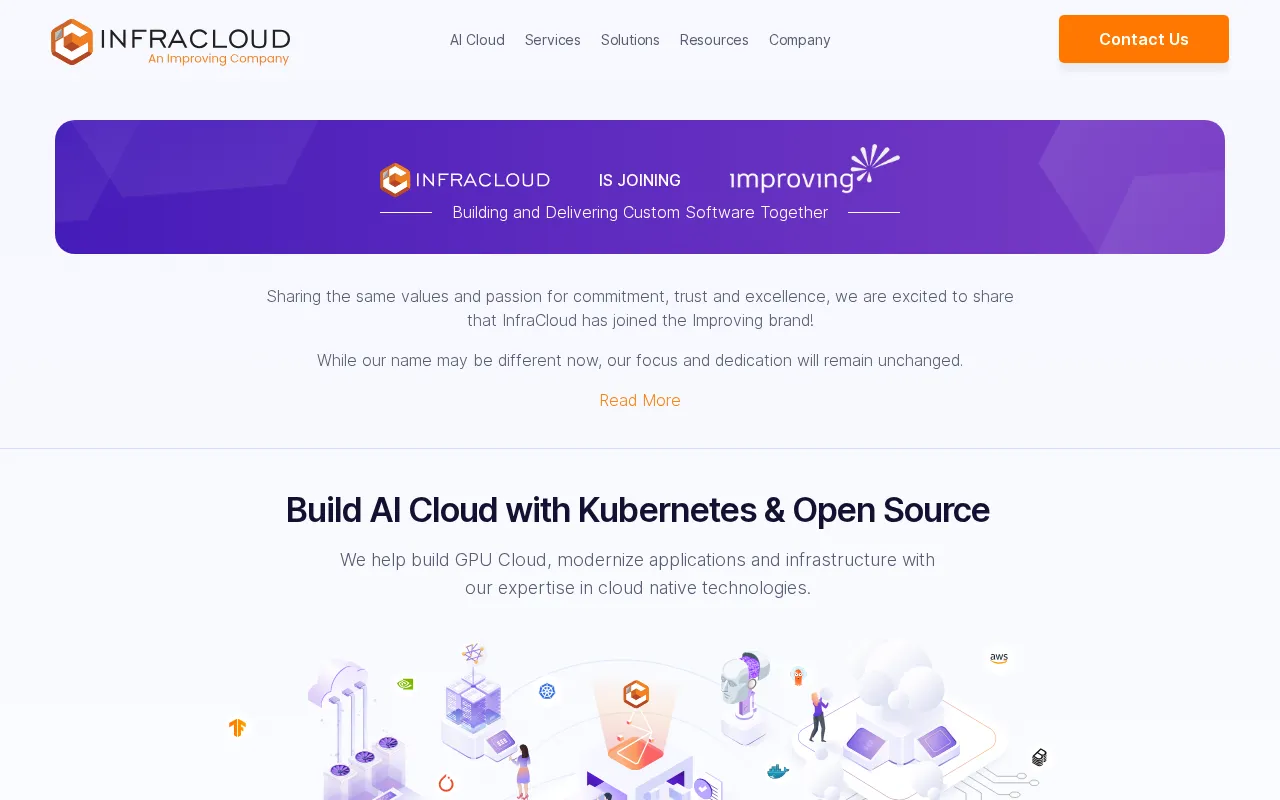 InfraCloud — preview screenshot