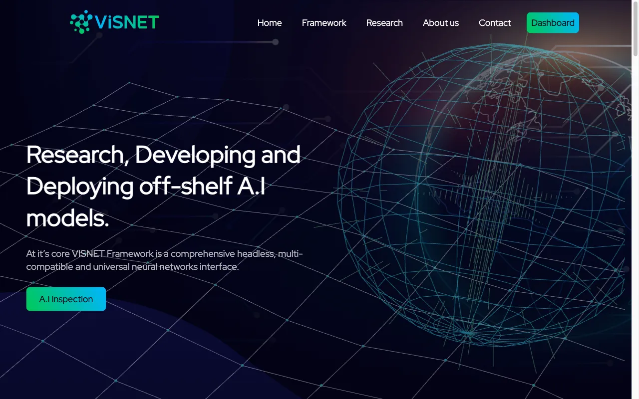 Visnet — preview screenshot