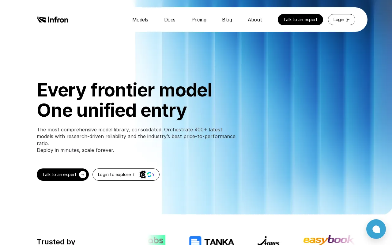 InfronAI — preview screenshot
