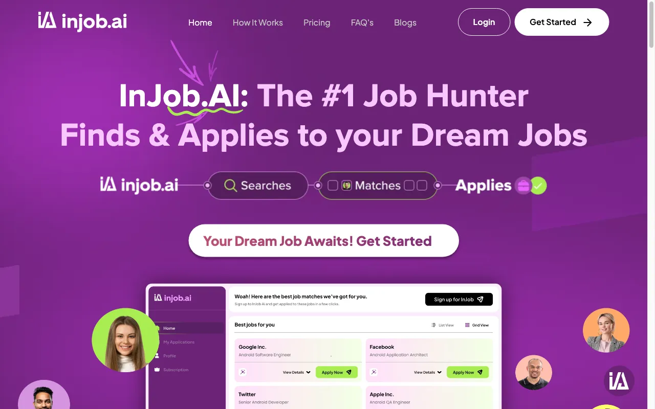 Injob.AI — pricing page