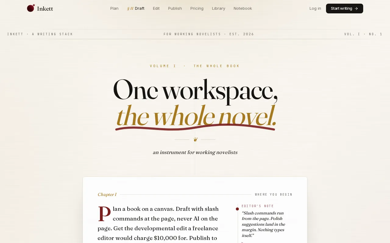 Inkett — preview screenshot