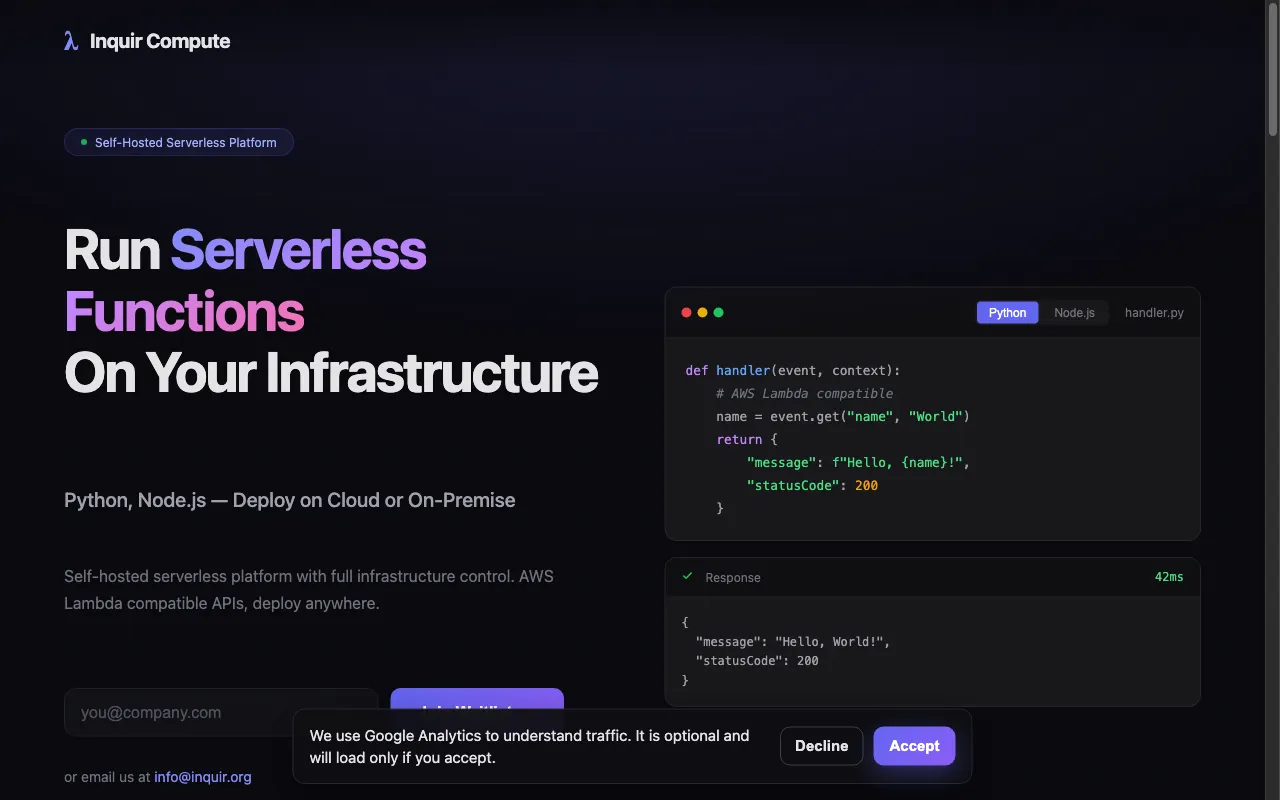 Inquir — preview screenshot