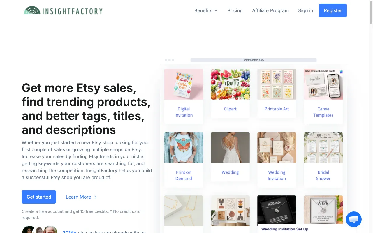 InsightFactory — preview screenshot