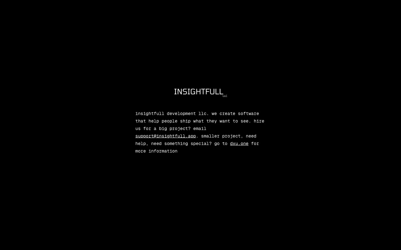 Insightfull — preview screenshot