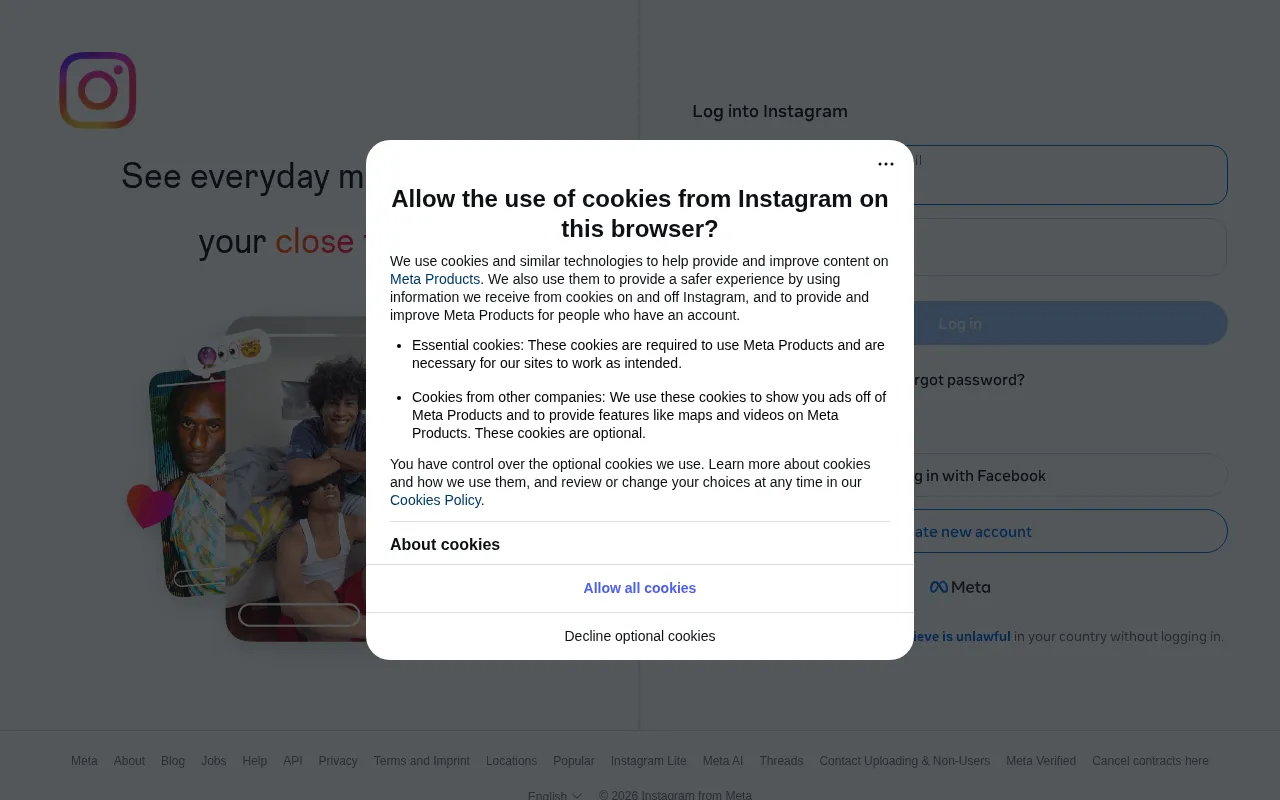 Instagram — preview screenshot