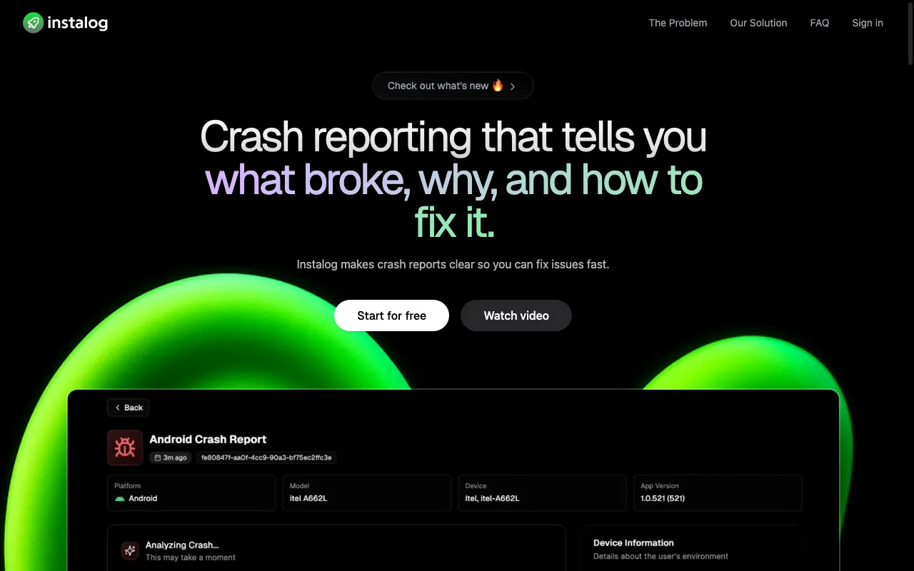Instalog — preview screenshot