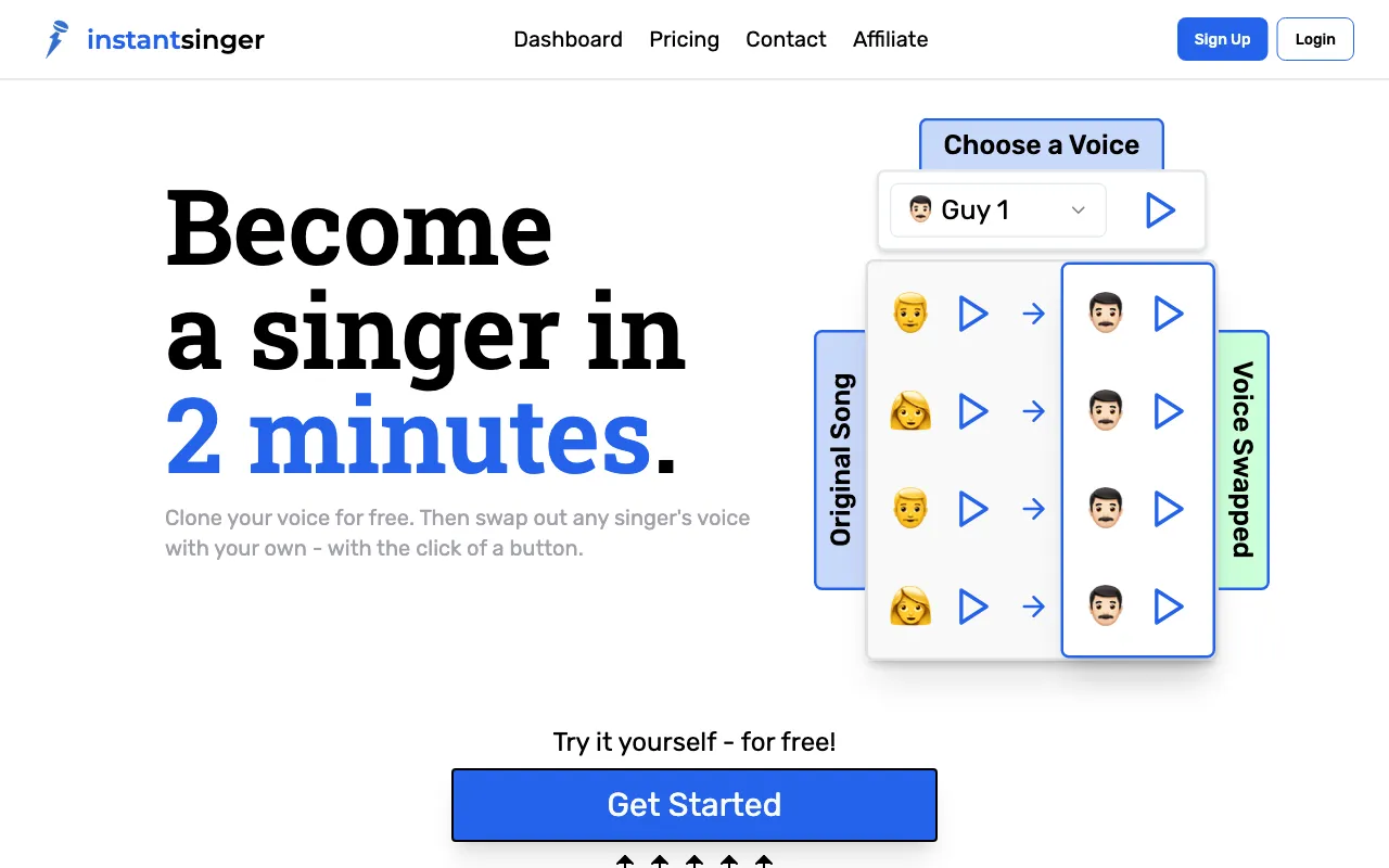 instantsinger — preview screenshot