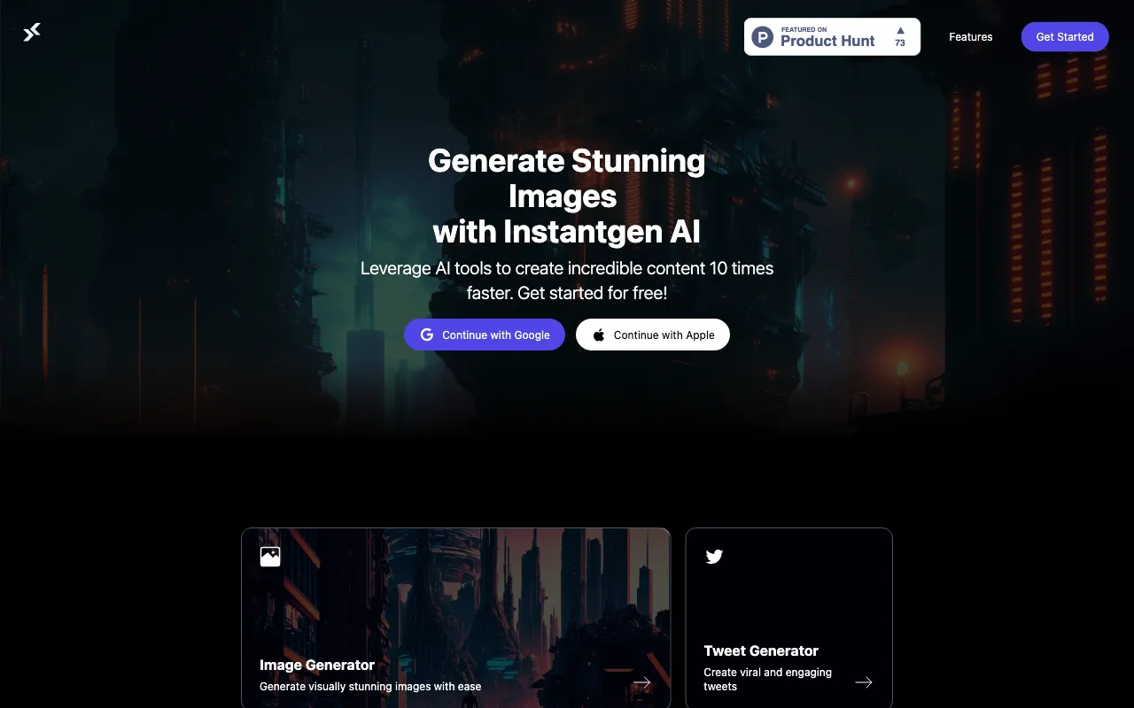 Instantgen AI — preview screenshot