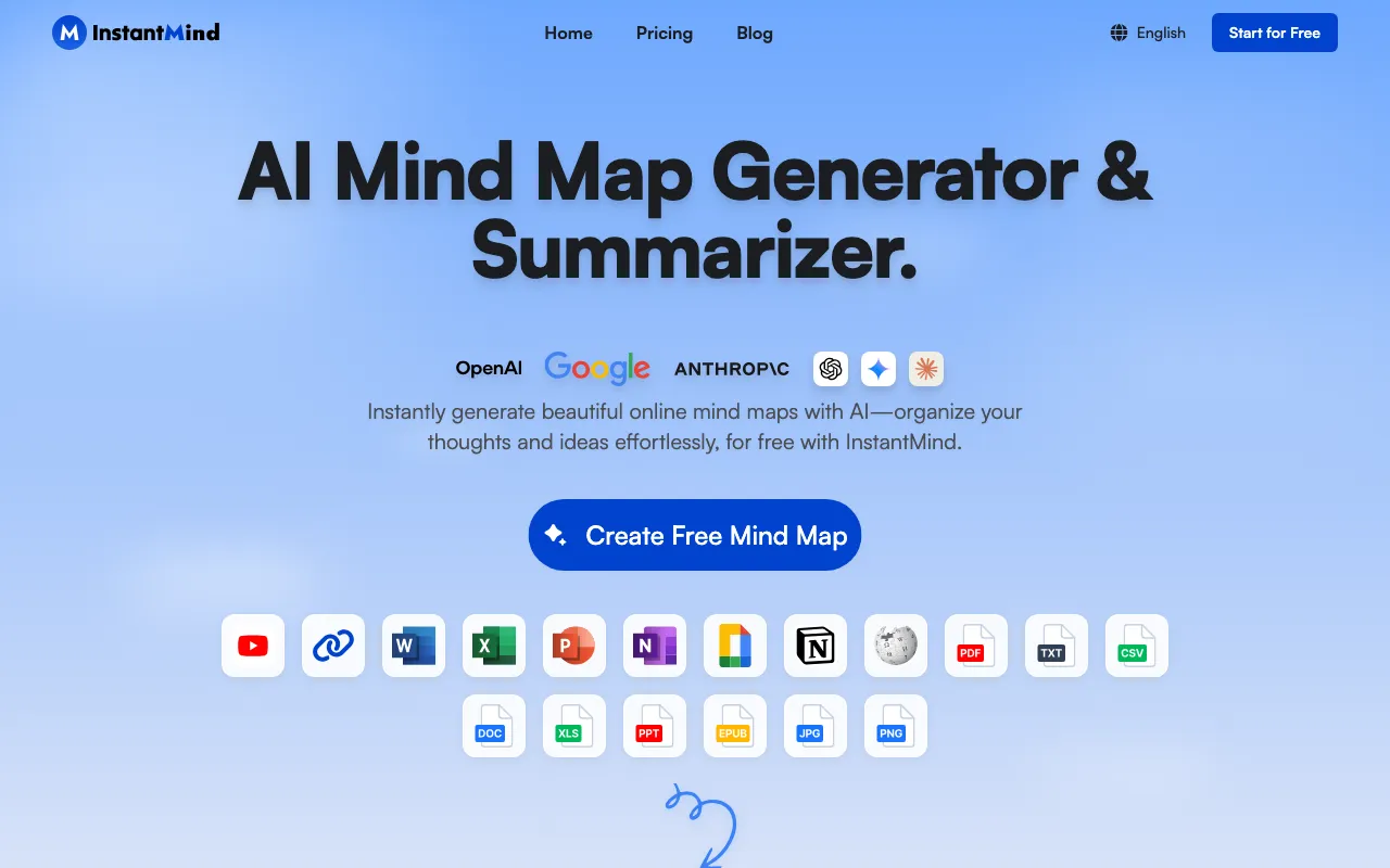 InstantMind — preview screenshot