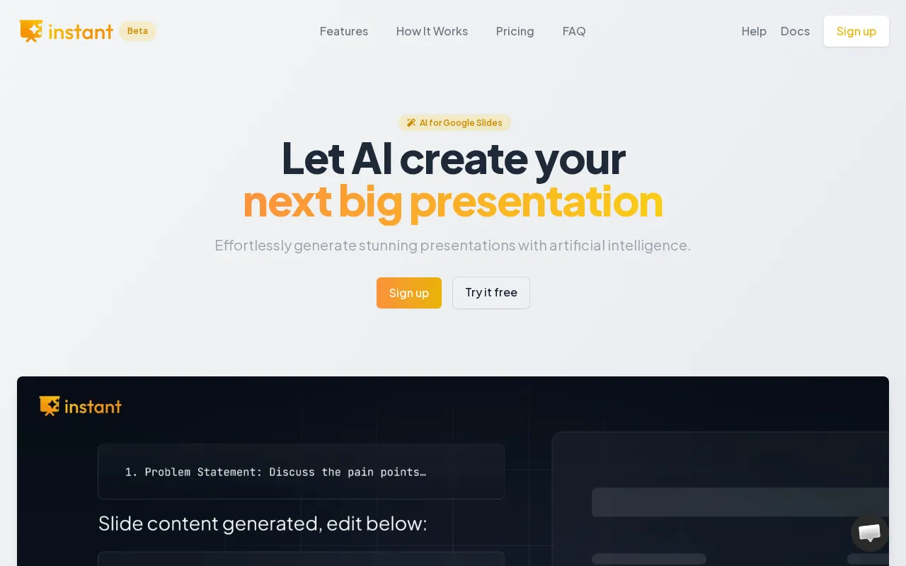 Instant™ by VIP Graphics — preview screenshot